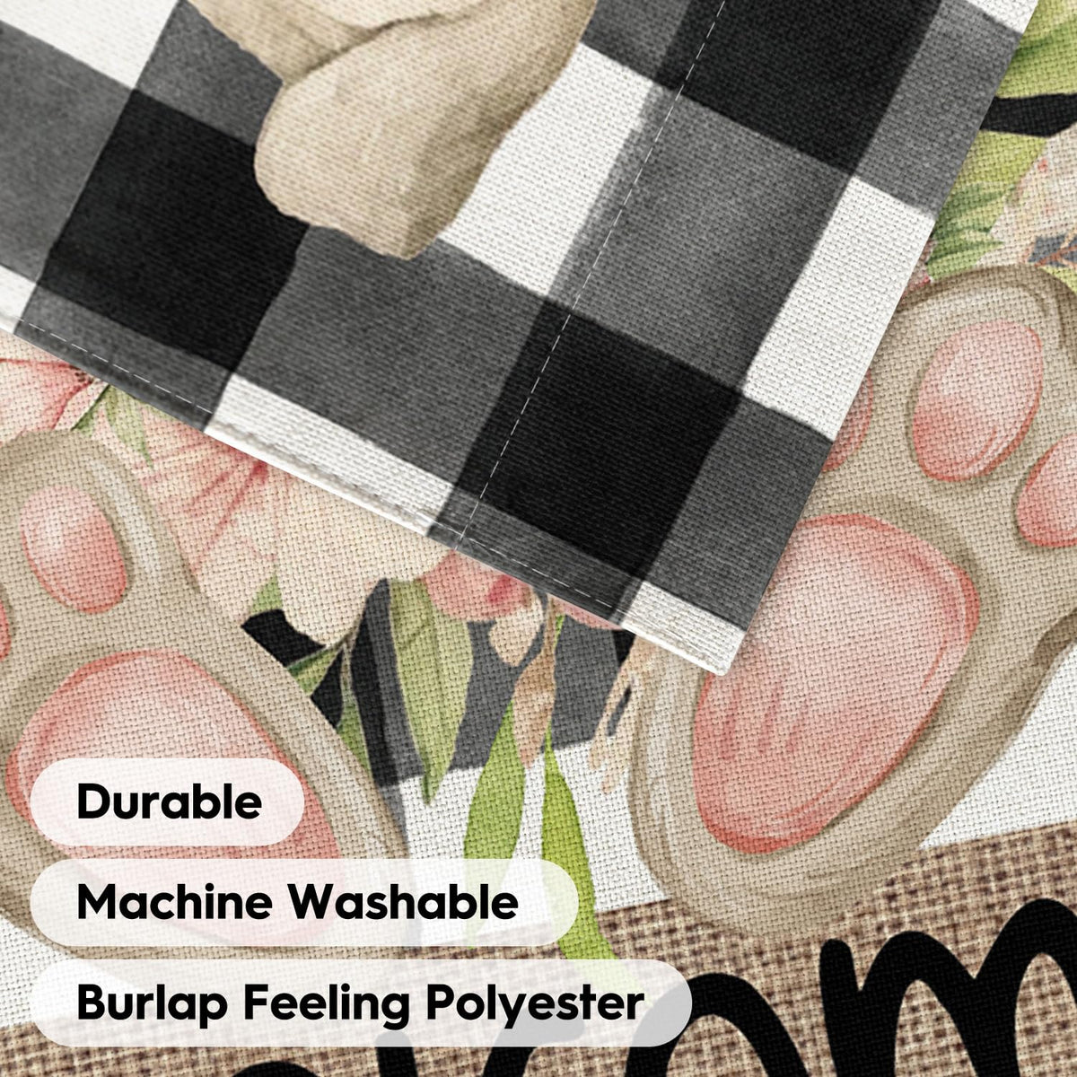 AVOIN colorlife Easter flag adds spring charm to any outdoor space.