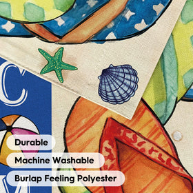 AVOIN colorlife machine-washable flag for easy outdoor maintenance.