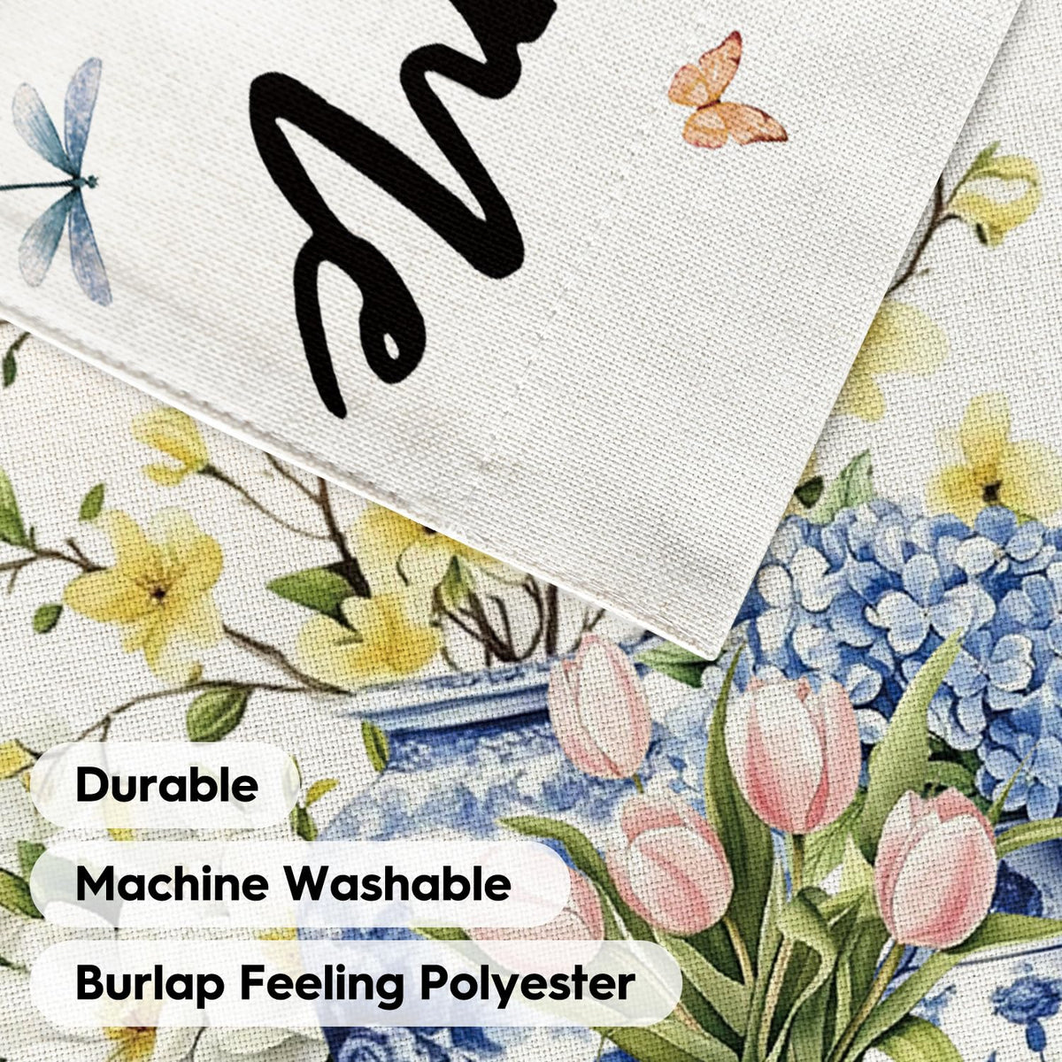 AVOIN colorlife entryway flag decor elevates seasonal welcome