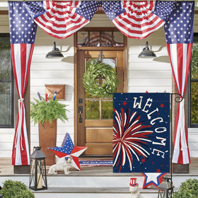 AVOIN colorlife polyester flag close-up showing durable weave and colorfast print.