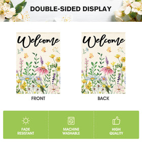 AVOIN colorlife flag features a sturdy pole sleeve for simple setup.