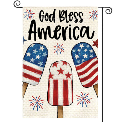 AVOIN colorlife Stars and Stripes flag—durable outdoor decor for patriotic yard display.