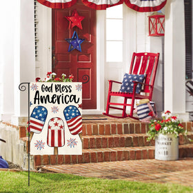 AVOIN colorlife Stars and Stripes flag—double-sided visibility for clear viewing.