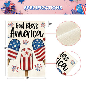 AVOIN colorlife Stars and Stripes flag—easy installation and machine washable for low maintenance.