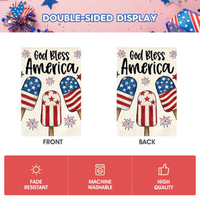 AVOIN colorlife Stars and Stripes flag—ideal for Memorial Day and 4th of July porch decor.