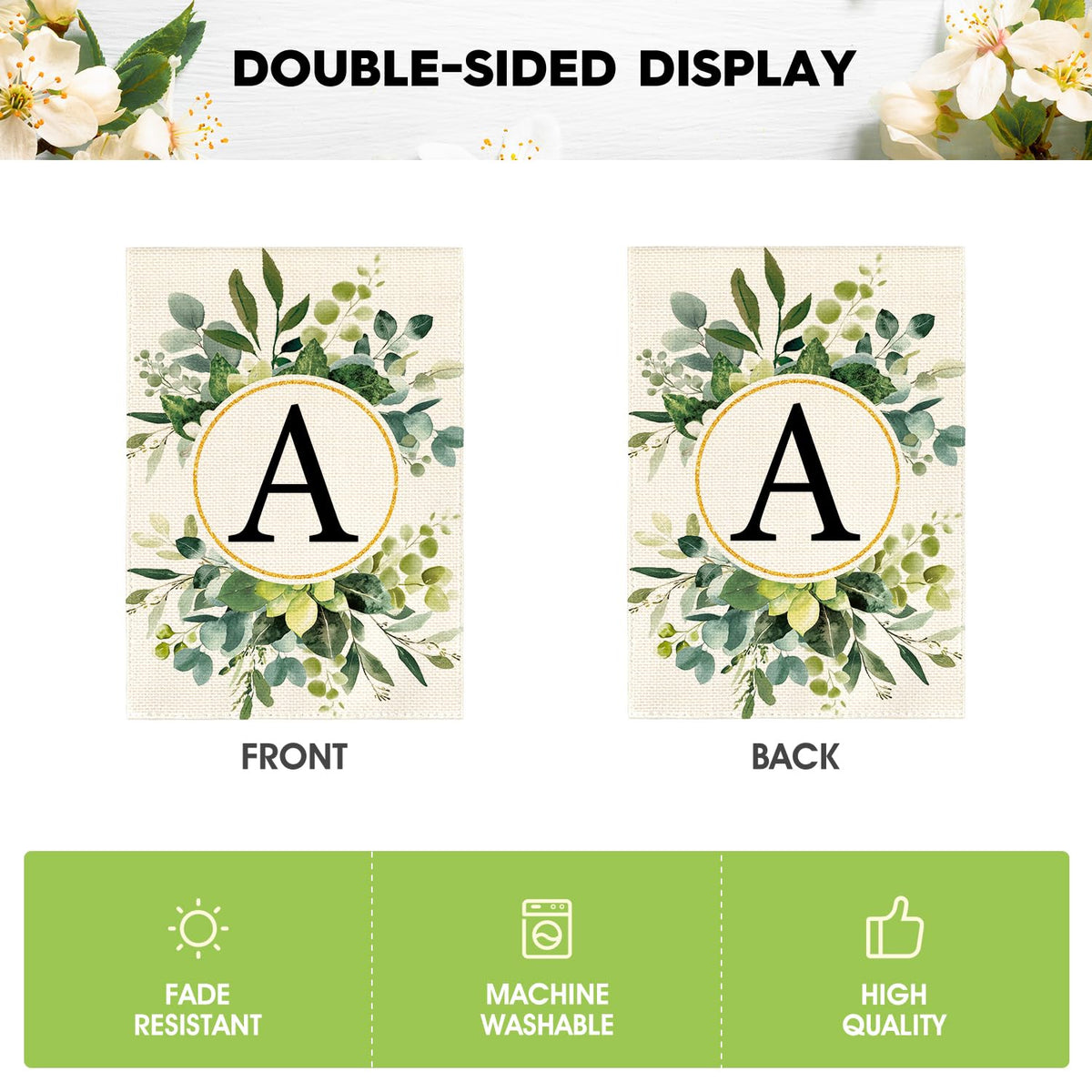 AVOIN colorlife sleeve-compatible flag for standard flagpole mounting.
