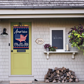 AVOIN colorlife flagpole sleeve top detail keeps flag secure on standard poles.