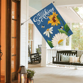 AVOIN colorlife Flagpole sleeve enables quick, secure installation.