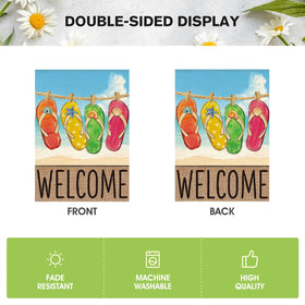 AVOIN colorlife Flip-flop design adds seasonal charm