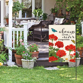 AVOIN colorlife geranium motif close-up outdoors