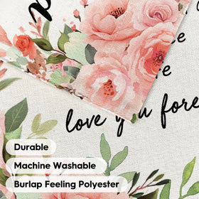 AVOIN colorlife grandma garden flag polyester texture closeup shows durable fabric.