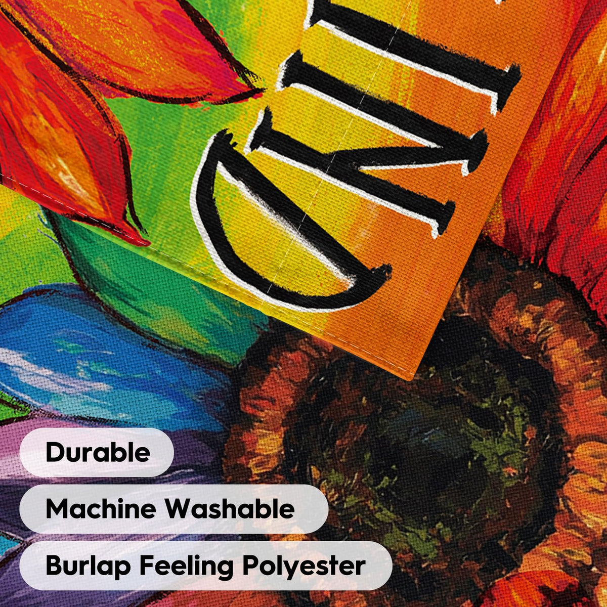 AVOIN colorlife machine-washable flag offers simple care and long-lasting color.