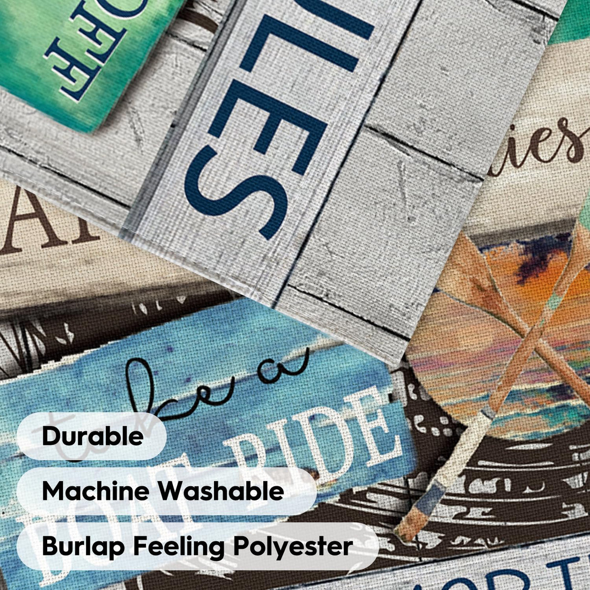 AVOIN colorlife machine-washable flag for easy cleaning
