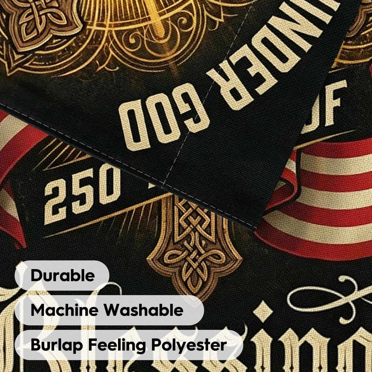 AVOIN colorlife machine-washable flag, simple care for busy families