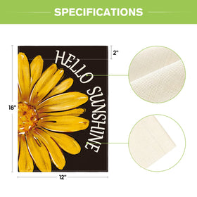 AVOIN colorlife machine-washable garden flag for easy outdoor care.