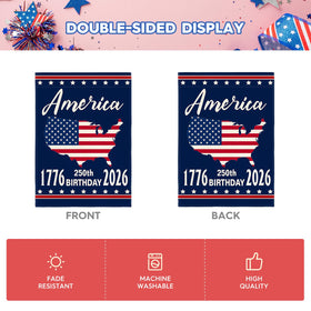 AVOIN colorlife machine washable flag simplifies outdoor care.