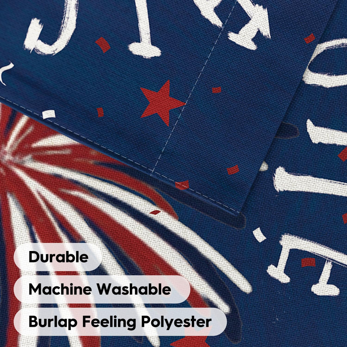 AVOIN colorlife patriotic garden flag brightens any yard with festive appeal.