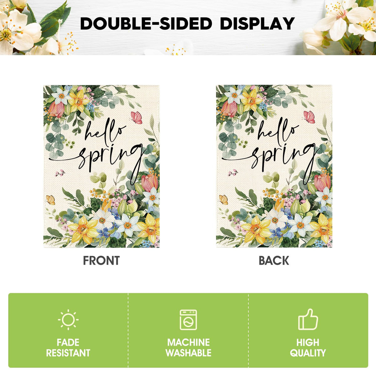AVOIN colorlife seasonal eucalyptus flowers add spring vibe to porch