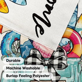 AVOIN colorlife Easy-care flag machine washable for seasonal reuse.