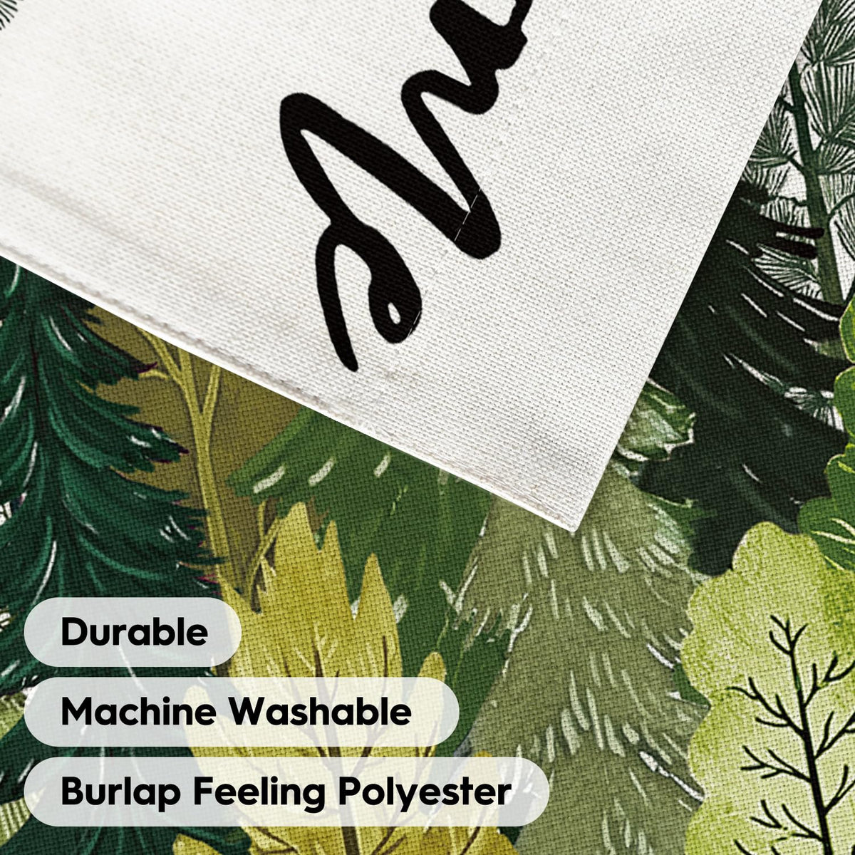 AVOIN colorlife Spring Trees flag yard decor suitable for porches and decks.