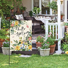 AVOIN colorlife weather-resistant flag designed for outdoor use