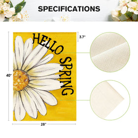 AVOIN colorlife durable polyester flag offers year-round weather-friendly display.