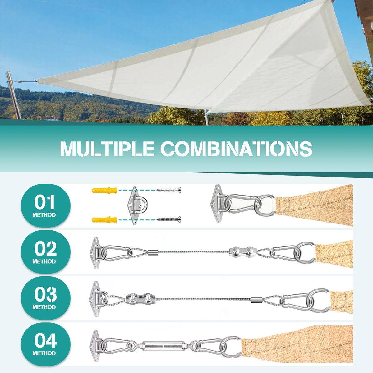 Avolend plastic expansion anchors for versatile surface securement.