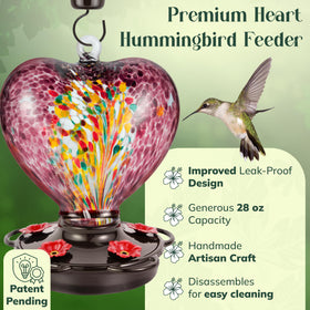 Awa Nest hummingbird feeder with ant moat protection for nectar