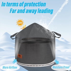 AWAHITAWA cover uses waterproof Oxford fabric to keep the fire pit dry between uses.