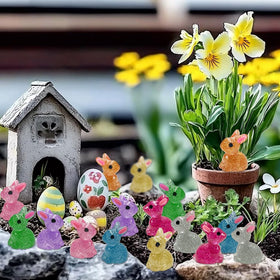 AWEELON DIY decor bunnies ideal for crafts and gifts.