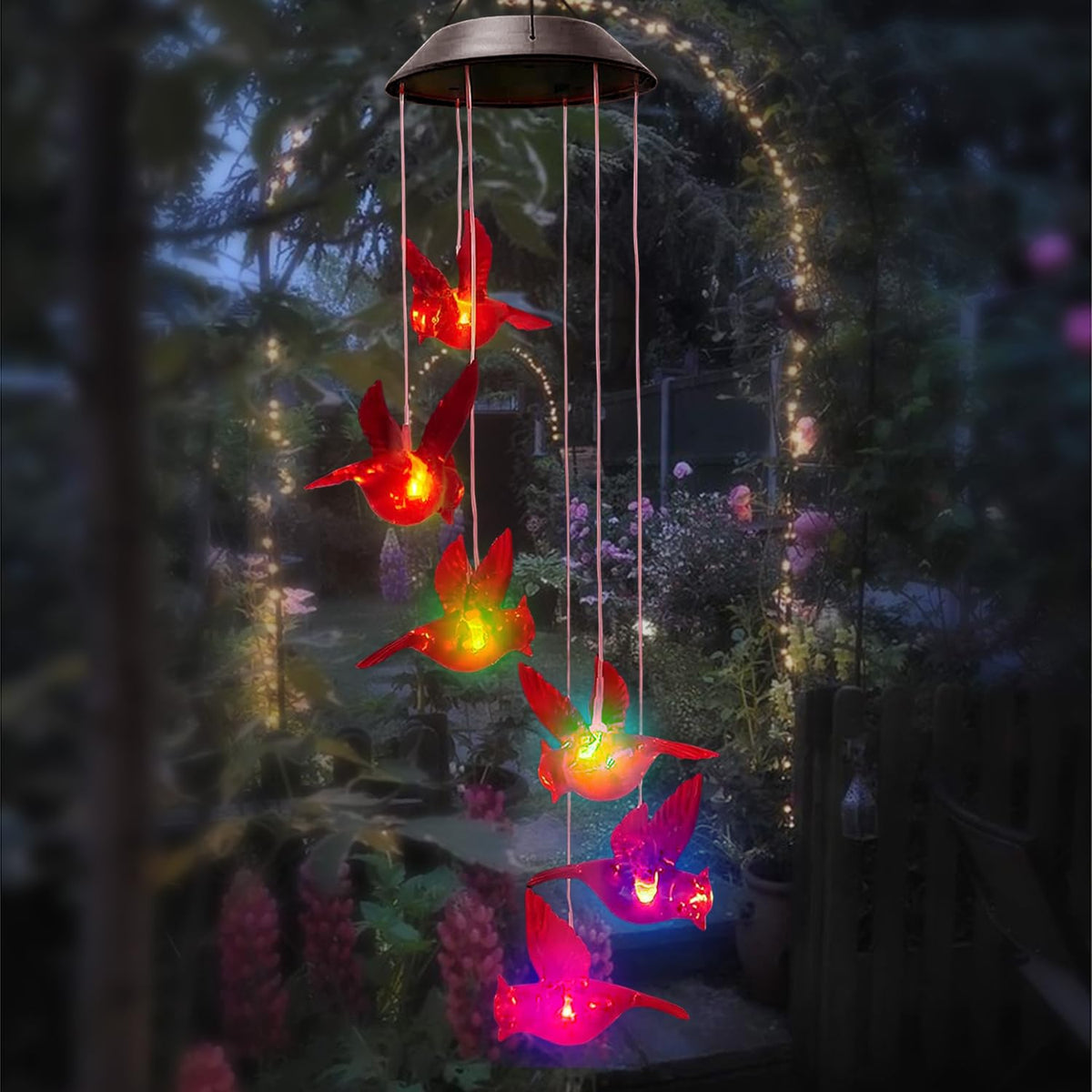 AWENDIETOU easy installation wind chime no wiring required