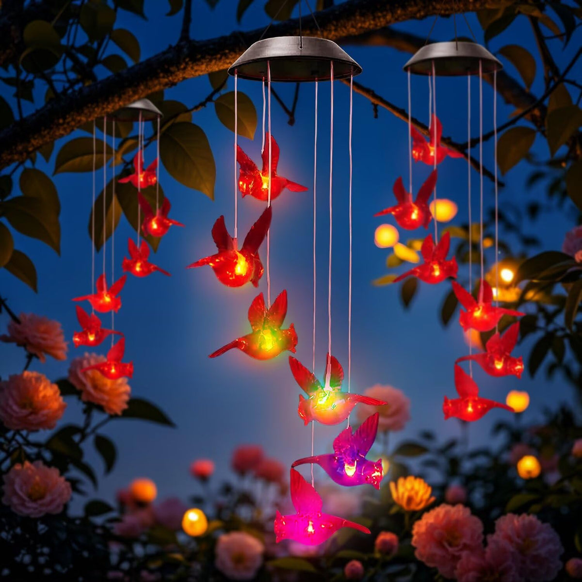 AWENDIETOU waterproof wind chime suitable for balcony or porch