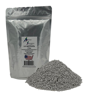 Awesome Industries pumice small 1/8 inch grain for root-friendly potting mixes.
