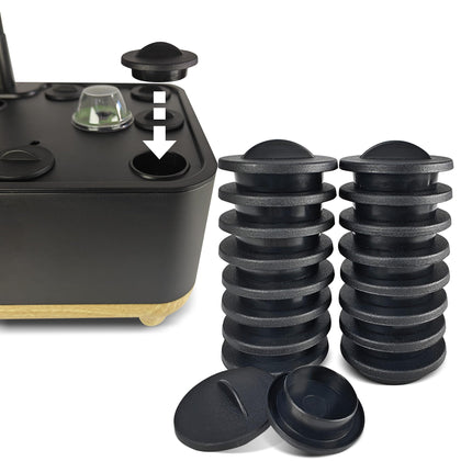 Awesome Plant universal spacer cap cover shown in outer view for a tidy grow deck.