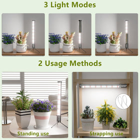 AWLYLNLL aluminum-shell construction keeps the LEDs cool for durability.