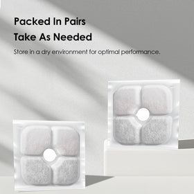 AWoHH 24 filter packaging displays comprehensive care for your cat fountain