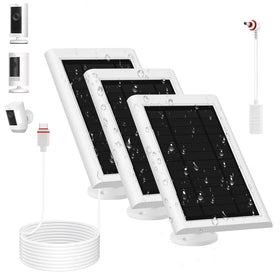 Awwndd 3-pack solar panel for Ring Cam pack shot powers outdoor security.