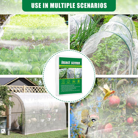 Axcoix durable outdoor netting withstands prolonged weather, ensuring long-lasting garden protection.