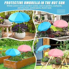 Axcoix large 26-inch shade suits beds and containers in the garden