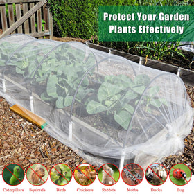 Axcoix protects tomatoes, strawberries, and blueberries from birds and insects.