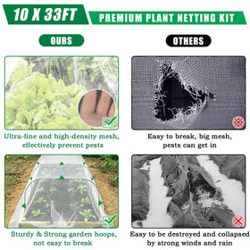Axcoix ultra-fine 0.035in mesh blocks most insects while keeping air moving.
