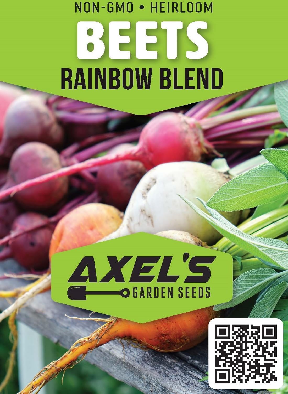 Axel's Garden Seeds planting instructions guide for rainbow beets