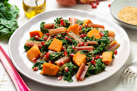 Step-by-step instructions included to help beginners grow Rainbow Swiss Chard.