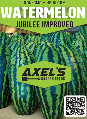 Axel's Garden Seeds Jubilee watermelon seeds germinate in 7-14 days