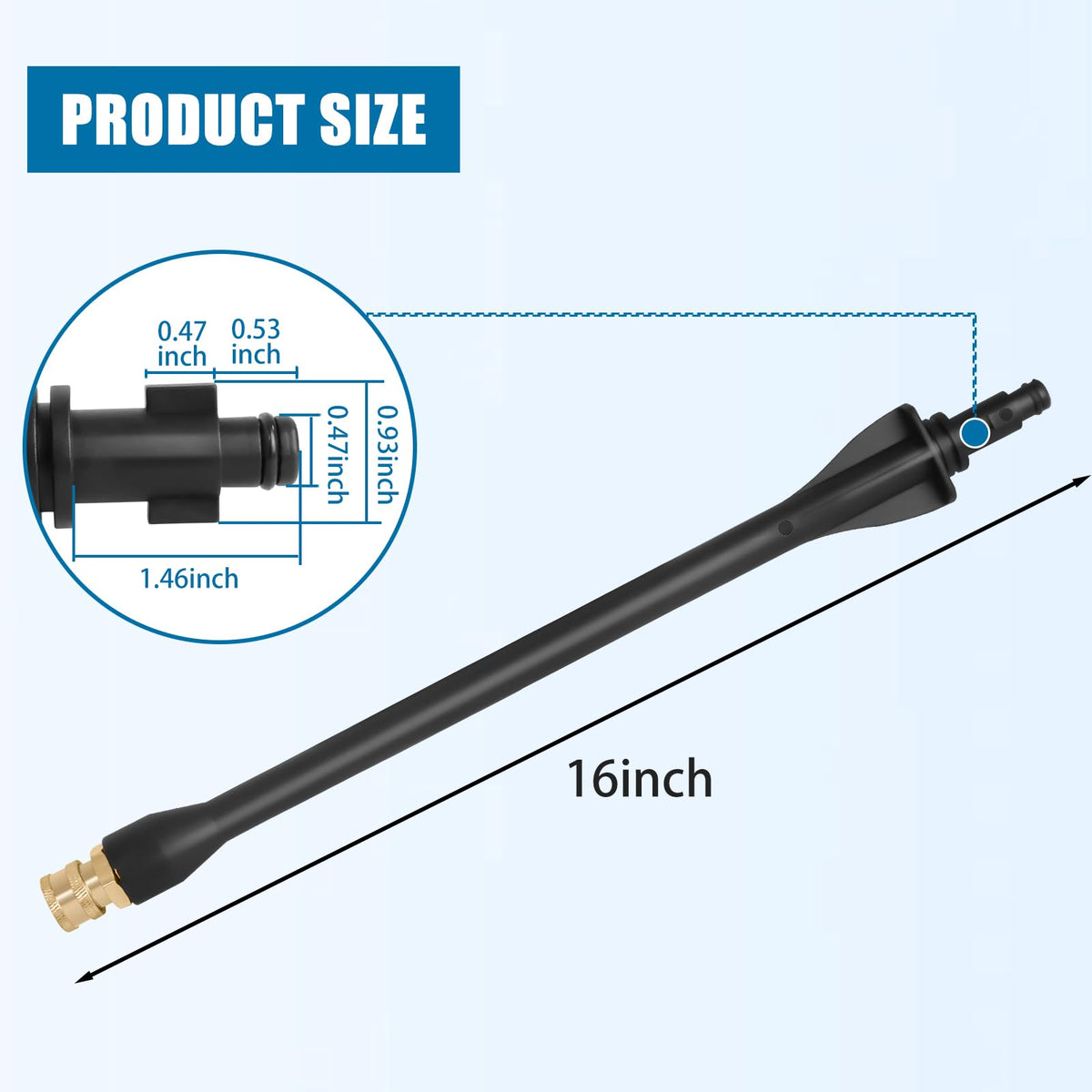 Ryobi-compatible wand by Axfvd ensures easy attachment