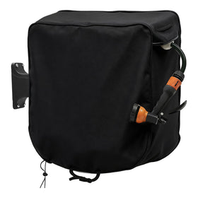 AXGSRV 420D hose reel cover front view protects reels from sun and rain.