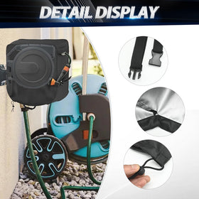 AXGSRV 420D hose reel cover UV shield helps prevent sun damage.