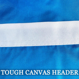AXJBW 3x5 flag fabric texture, tear-resistant 240D polyester.