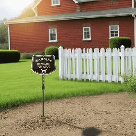 Axmorety aluminum yard post highlights durability and weather resistance.