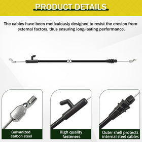 Axyuada 946-04661a compatibility label shows broad mower model coverage.